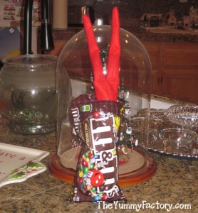 elf in choclate