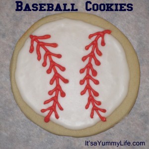 Baseball Cookies