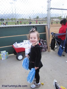 baseball cheerleader Ella