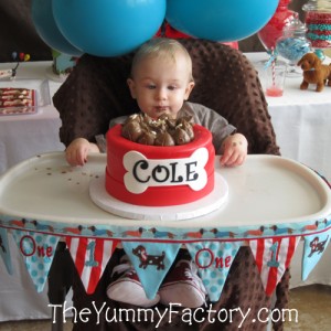 Birthday Highchair Boy pic