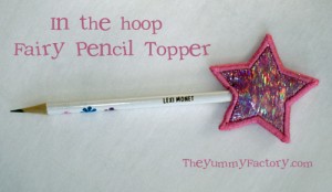 Fairy Pencil Topper
