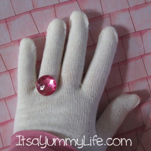 Glove with Bling