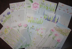 bunco sheets